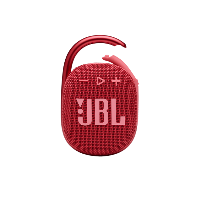 JBL Clip 4 Red Bluetooth Speaker - 2