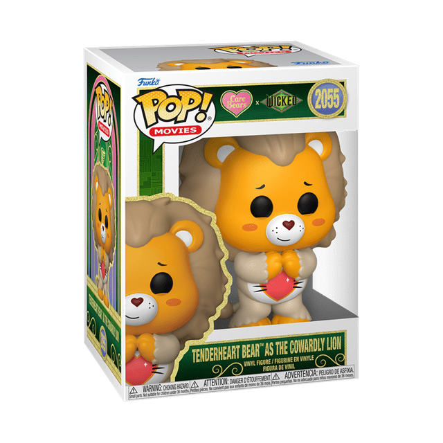 Tenderheart Bear As The Cowardly Lion 2055 Wicked X Care Bears Funko Pop Vinyl - 2