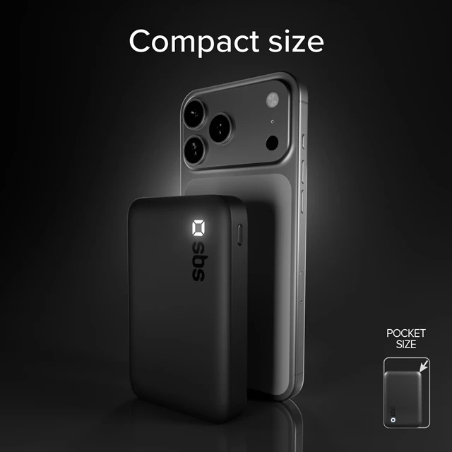 SBS Compact High Density 10,000mAh High-Density Power Bank - 5