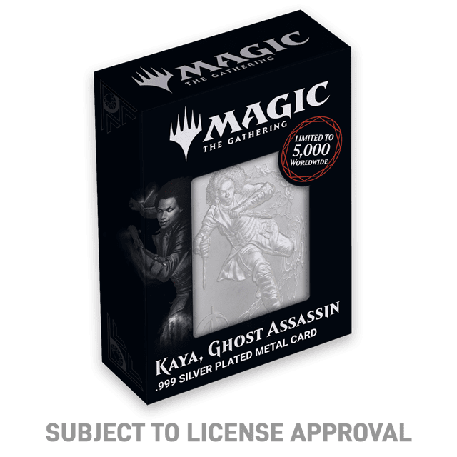Kaya Limited Edition Magic The Gathering .999 Silver Plated Collectible - 3