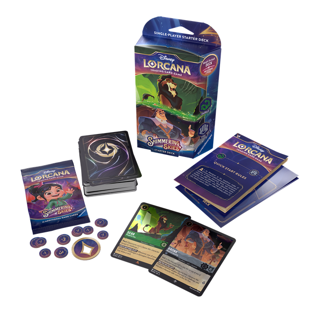 Disney Lorcana Trading Card Game Shimmering Skies Starter Deck Assortment Trading Cards - 3