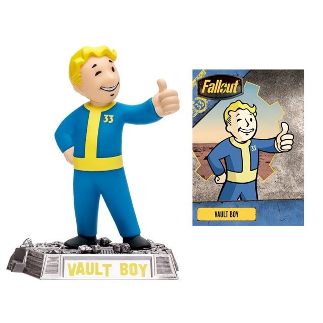 Vault Boy Gold Label Fallout Figurine Movie Maniacs - 1