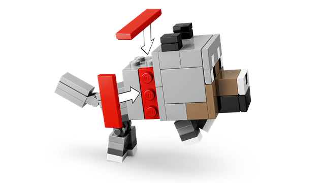 Chicken Jockey Desert Attack Minecraft LEGO - 8