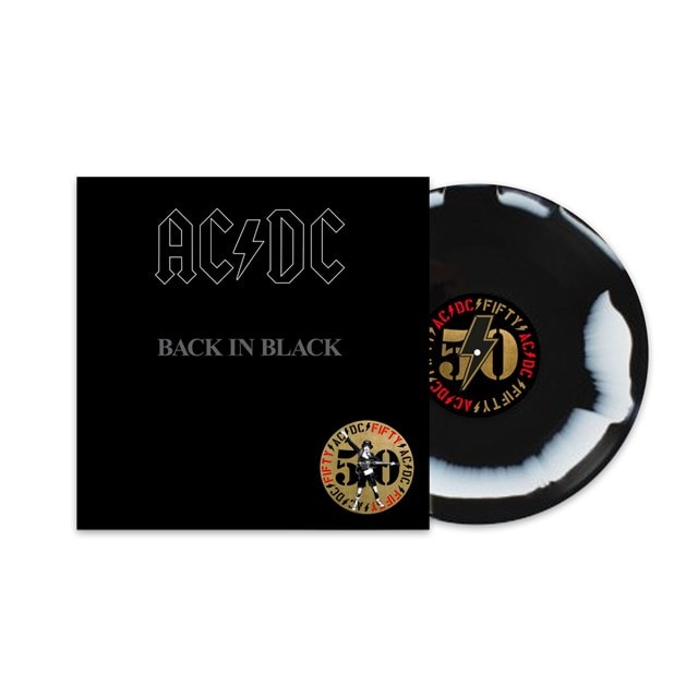 Back in Black - 50th Anniversary (hmv Exclusive) Limited Edition Black & White Vinyl - 1