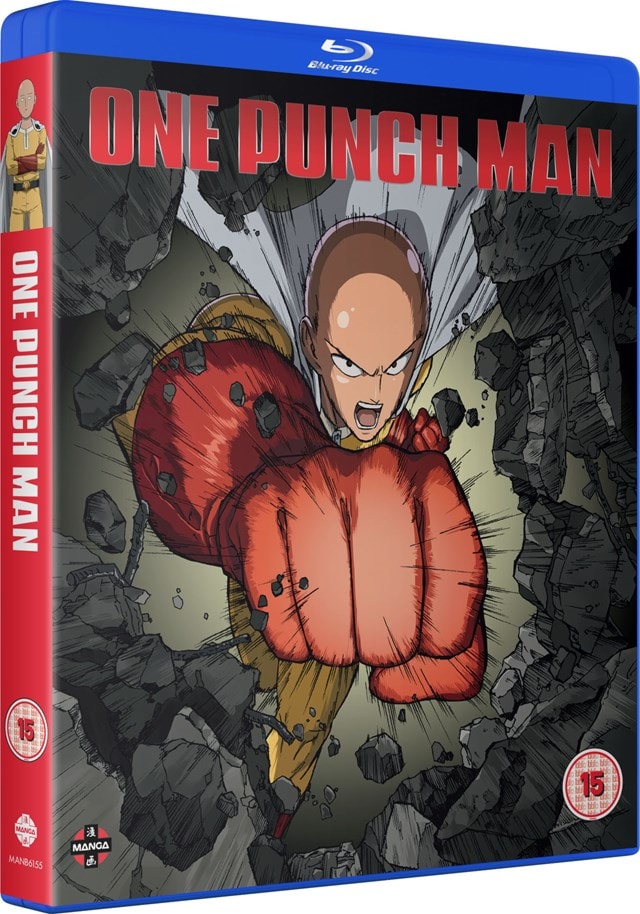 Blu-Ray One Punch Man Temporada 1 Completa Blu-Ray (Edição em Espanhol)