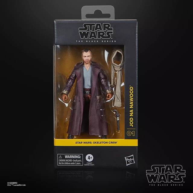Jod Na Nawood Star Wars Skeleton Crew Black Series Hasbro Action Figure - 7