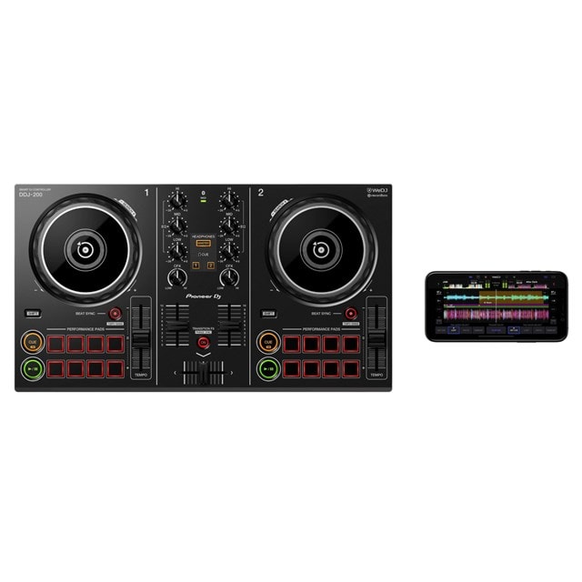 Pioneer DJ DDJ-200 2 Channel DJ Controller - 3