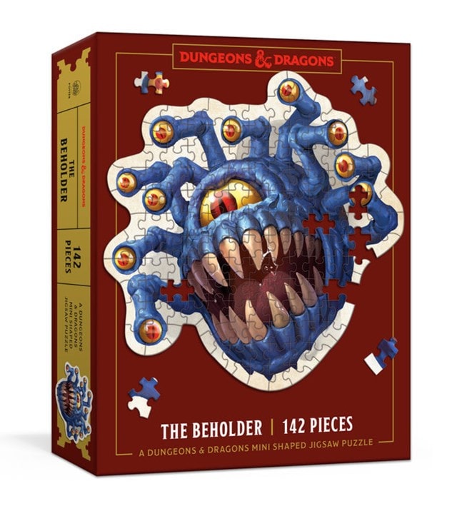 Dungeons And Dragons The Beholder Mini Shaped Jigsaw Puzzle - 1