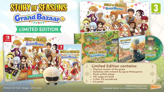 STORY OF SEASONS: Grand Bazaar - Limited Edition (Switch) - 2