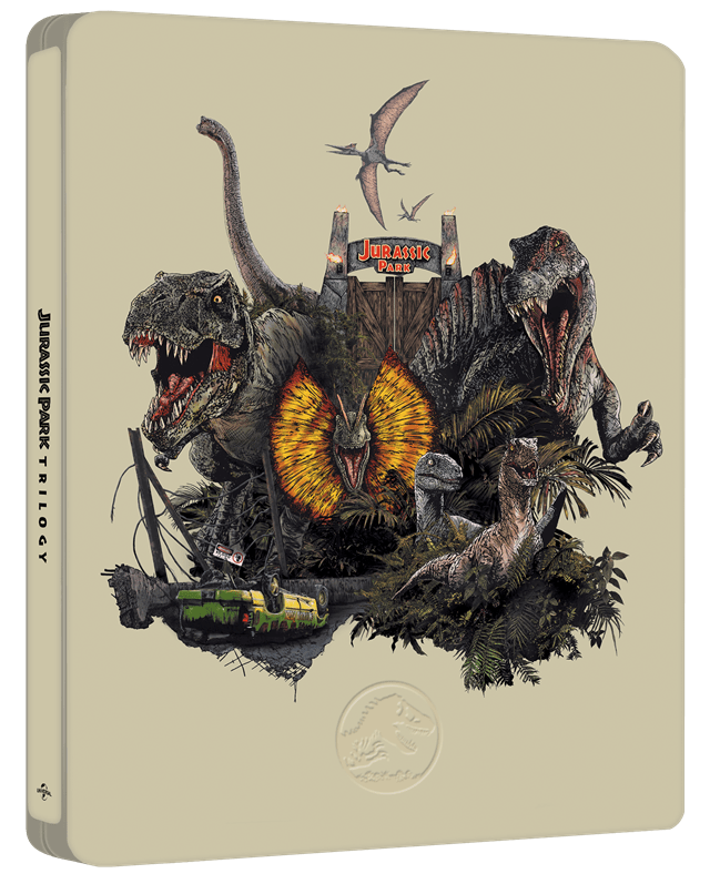 Jurassic Park Trilogy Limited Edition 4K Ultra HD Steelbook - 2
