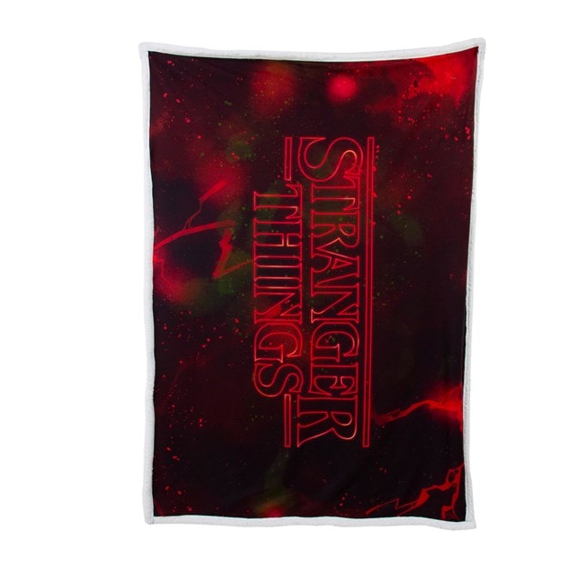 Hijack Stranger Things Sherpa Fleece Blanket - 3