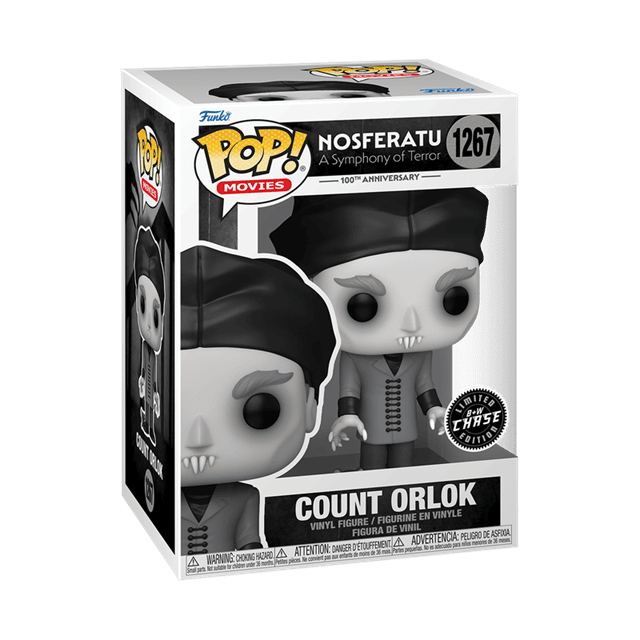 Count Orlok With Chance Of Chase 1267 Nosferatu Funko Pop Vinyl - 4