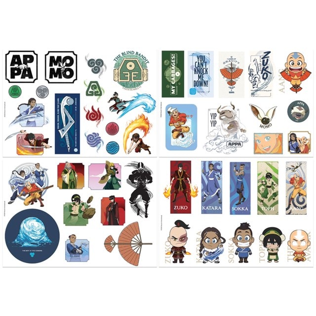 Avatar Last Airbender Tech Decals - 2