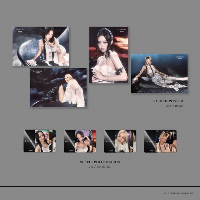 BLACKPINK 3rd Mini Album [DEADLINE] SILVER Ver._LISA - 5