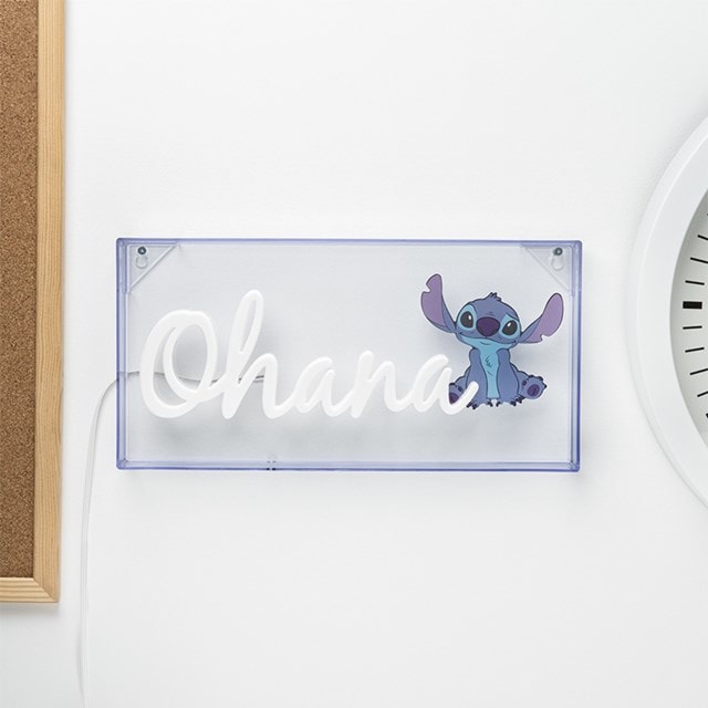 Ohana Lilo & Stitch LED Neon Light - 3