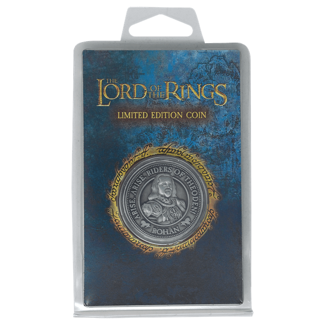 Limited Edition King Of Rohan Lord Of The Rings Coin - 3