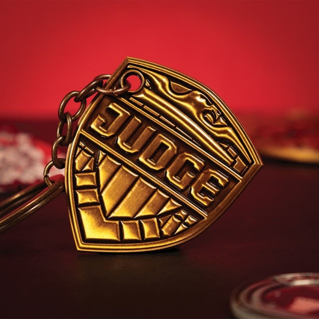 Judge Badge Judge Dredd Keyring - 4