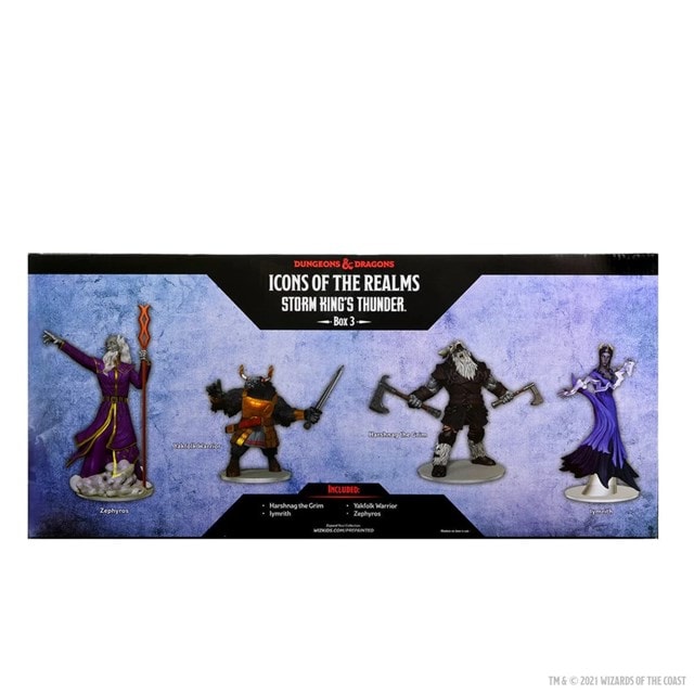 Storm Kings Thunder Box 3 Dungeons & Dragons Icons Of The Realms Figurines - 2