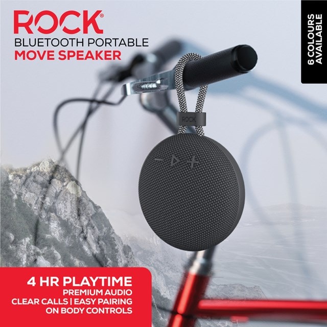 Rock Move Grey Bluetooth Speaker - 5