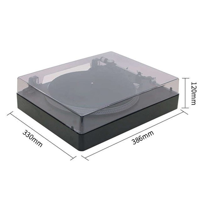 Mitchell Acoustics uStream Decka Black Bluetooth Turntable - 4