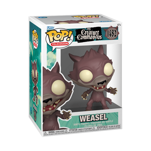 Weasel 1482 Creature Commandos Funko Pop Vinyl - 2