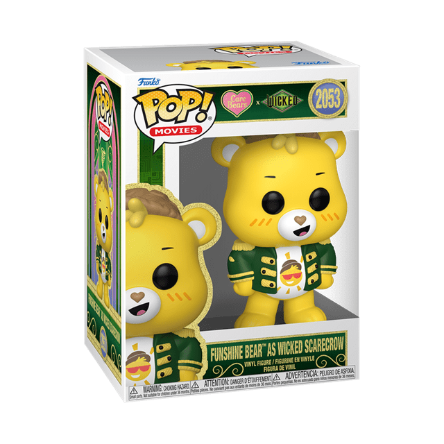 Funshine Bear As Wicked Scarecrow 2053 Wicked X Care Bears Funko Pop Vinyl - 2