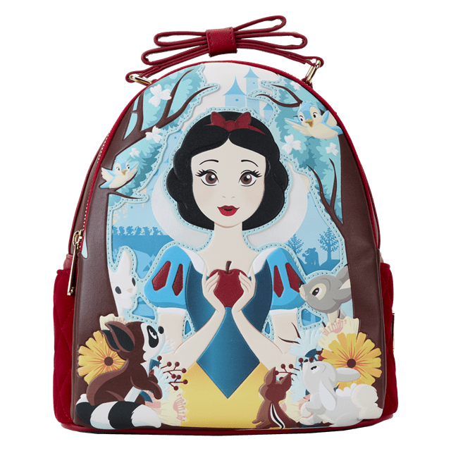 Classic Apple Mini Backpack Snow White Loungefly - 1
