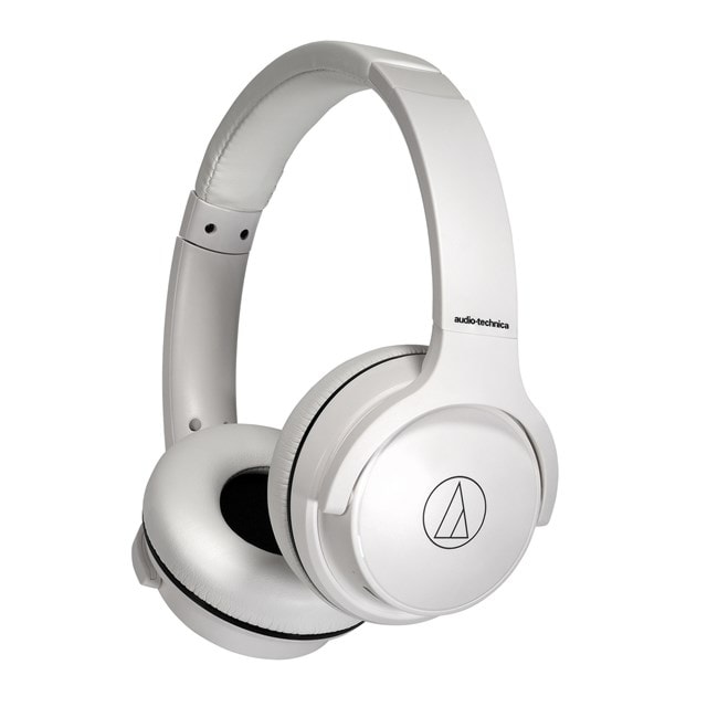 Audio Technica ATH-S220BTBK White Bluetooth Headphones - 1