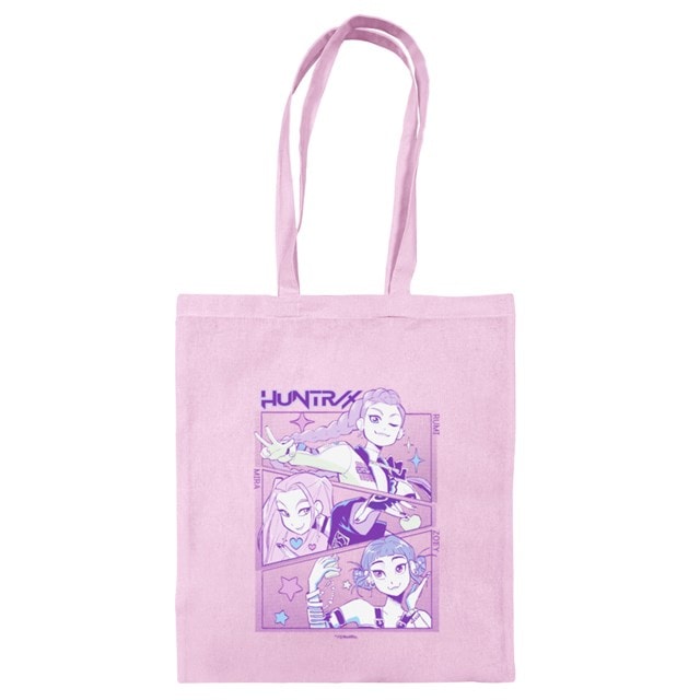 Huntrix K-Pop Demon Hunters Light Pink Tote Bag HMV Store - Main Image