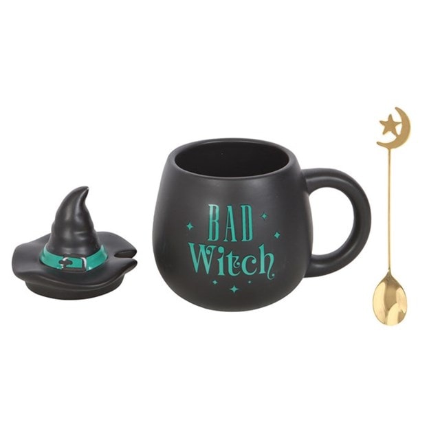 Bad Witch Liddled Mug & Spoon - 3