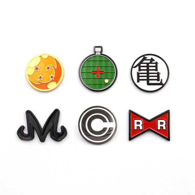 Icon Dragon Ball Z Pin Badge Set Pin Badge Free shipping over £20