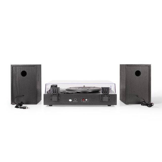 Crosley Zane Black Turntable & Speakers - 11