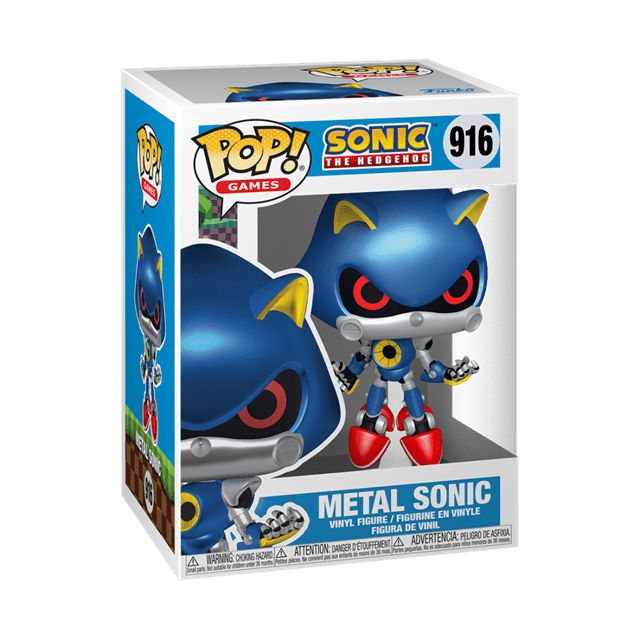 Metal Sonic 916 Sonic The Hedgehog Funko Pop Vinyl - 2