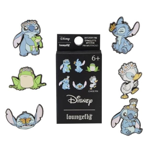 Springtime Lilo And Stitch Loungefly Blind Box Enamel Pin - 1