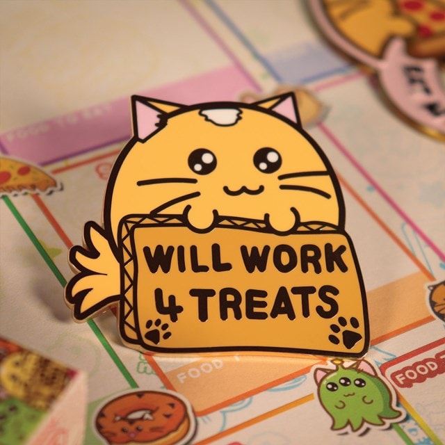 Whisky Will Work 4 Treats Fuzzballs Pin Badge - 2