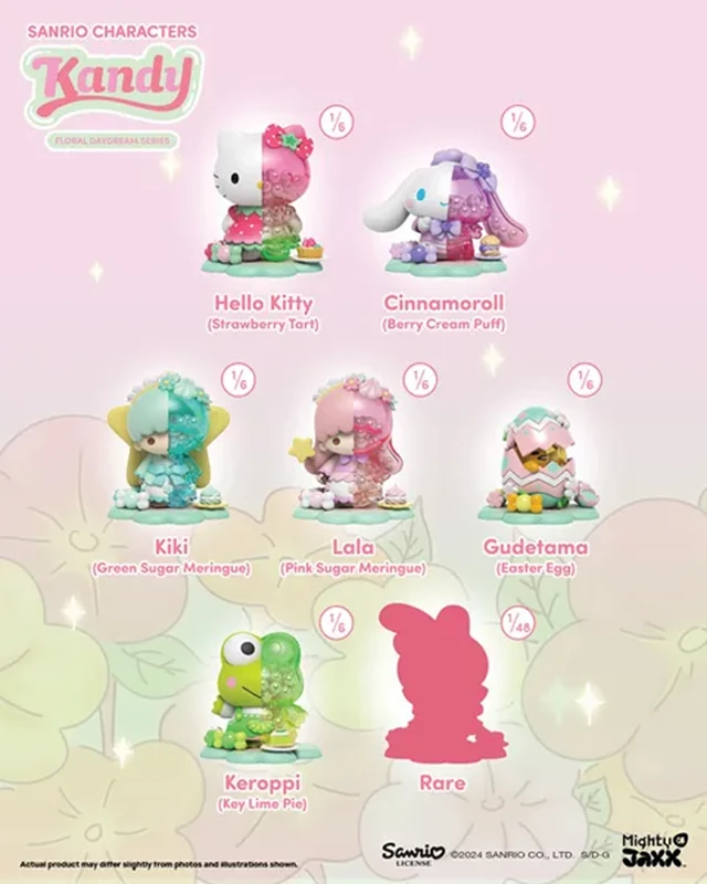 Kandy Sanrio Floral Daydream Series Mighty Jaxx Blind Box - 2
