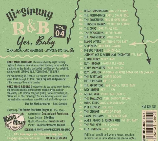 Hi-Strung R&B: Yes, Baby - Volume 4 - 2