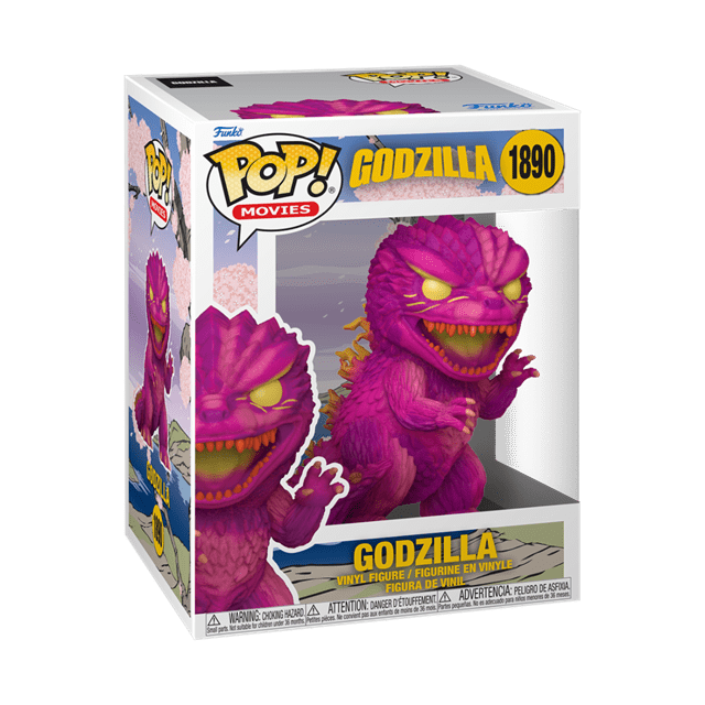 Pink Godzilla 1890 Godzilla Art Series Funko Pop Vinyl Premium - 2