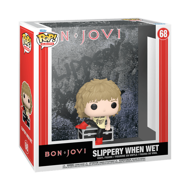 Slippery When Wet 68 Bon Jovi Funko Pop Vinyl Album - 2