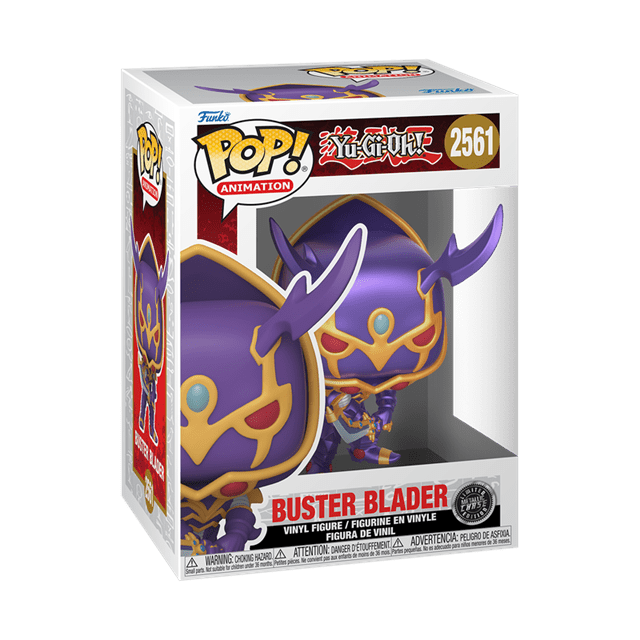 Buster Blader With Chance Of Metallic Chase 2561 Yu-Gi-Oh! Funko Pop Vinyl - 4