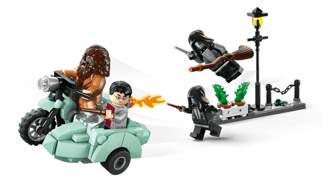 Hagrid & Harry's Privet Drive Escape Harry Potter LEGO - 3