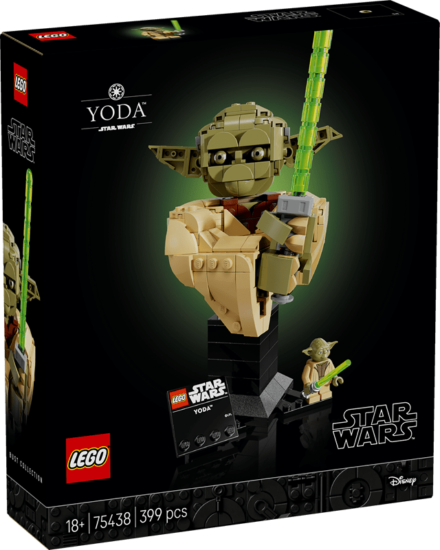 Yoda Bust Star Wars LEGO - 5