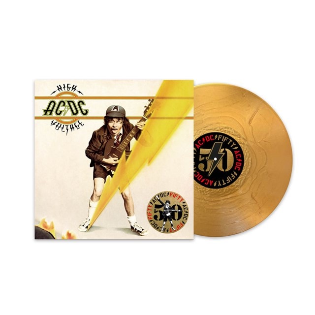 High Voltage - 50th Anniversary Limited Edition Gold Vinyl - 1