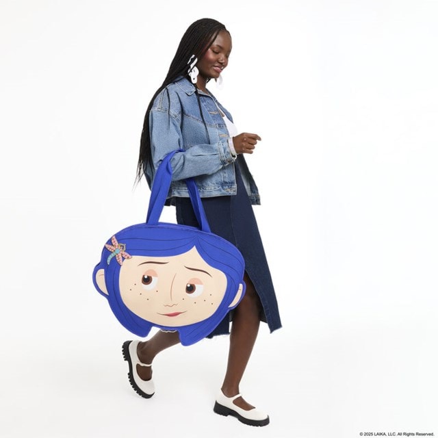 Coraline Oversized Loungefly Canvas Tote Bag - 4