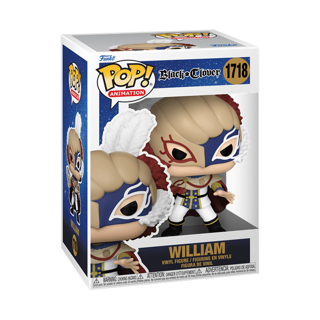 William 1718 Black Clover Funko Pop Vinyl - 2