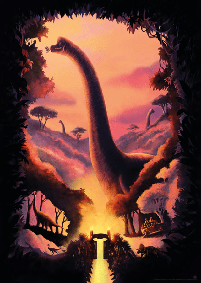 Jurassic Park: Brachiosaurus Art Print By Carly Af - 1