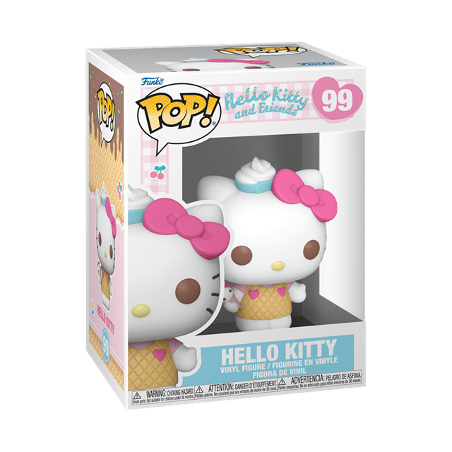 Hello Kitty With Ice Cream 99 Sanrio Funko Pop Vinyl - 2