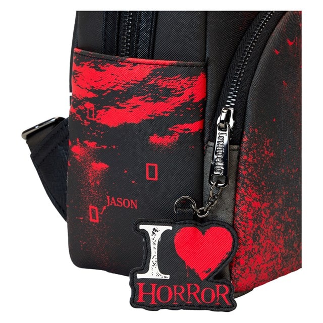 I Heart Horror Friday The 13th Loungefly Mini Backpack - 2