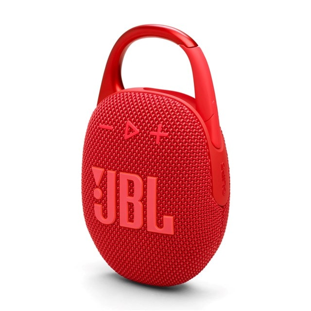 JBL Clip 5 Red Bluetooth Speaker - 1