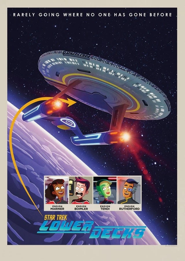 Star Trek Lower Decks Season 1 A2 Print - 1